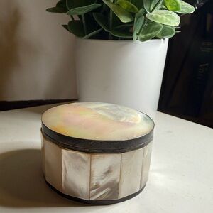 Vintage Mother of Pearl Shell Trinket Box – Burma Handcrafted
